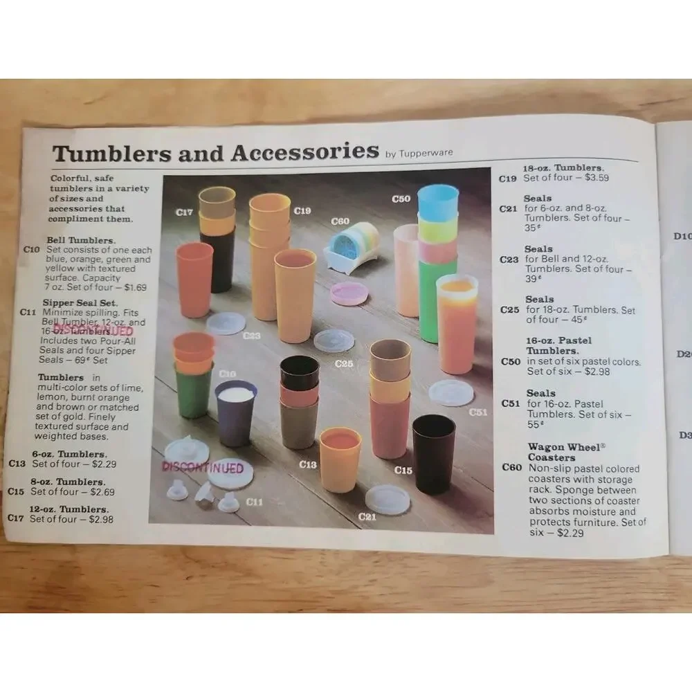 Vintage Tupperware Home Parties Book 1977